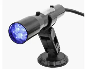 SpeedHut SST Shift Light - Blue LEDs with Black Aluminum Tube Smart-Shift Technology