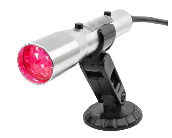 SpeedHut SST Shift Light - Red LEDs with Silver Aluminum Tube Smart-Shift Technology - SST-RS-01