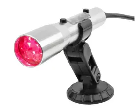 SpeedHut SST Shift Light - Red LEDs with Silver Aluminum Tube Smart-Shift Technology