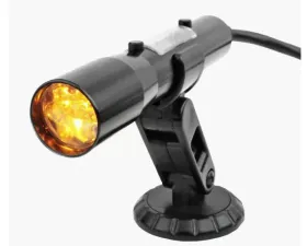 SpeedHut SST Shift Light - Yellow LEDs with Black Aluminum Tube Smart-Shift Technology