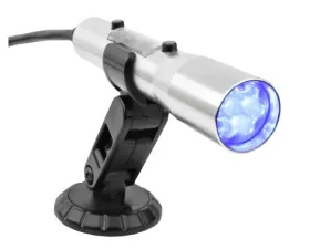 SpeedHut SST-MAX OBDII Shift Light Blue LEDs- Silver Tube Compatible with 2008 and Newer Vehicles