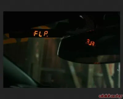 SpeedHut SST-MAX OBDII Shift Light Red LEDs- Silver Tube Compatible with 2008 and Newer Vehicles - SSTMAX-CAN-RS-01