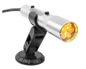 SpeedHut SST-MAX OBDII Shift Light Yellow LEDs- Silver Tube Compatible with 2008 and Newer Vehicles