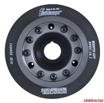 Fluidampr PS Air | Alt Pulley Steel Internally Balanced Damper Honda All B Series - 590601