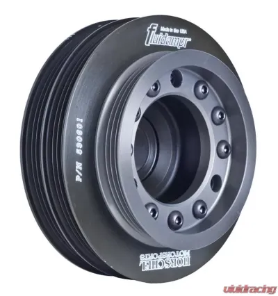 Fluidampr PS Air | Alt Pulley Steel Internally Balanced Damper Honda All B Series - 590601