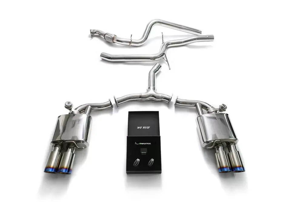 ARMYTRIX Valvetronic Exhaust System Audi A5 | A5 Sportback 2.0 TFSI B9 2016-2021 - AU952-QS11B