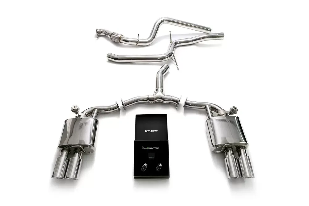 ARMYTRIX Valvetronic Exhaust System Audi A5 Quattro | A5 Sportback 2.0 TFSI B9 2016-2022 - AU954-QS11C