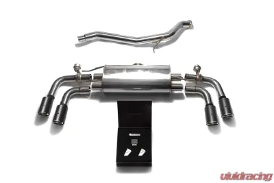 ARMYTRIX Valvetronic Exhaust System Audi TT | TTS Quattro MK2 8J 2007-2014 - AU8JS-QC11