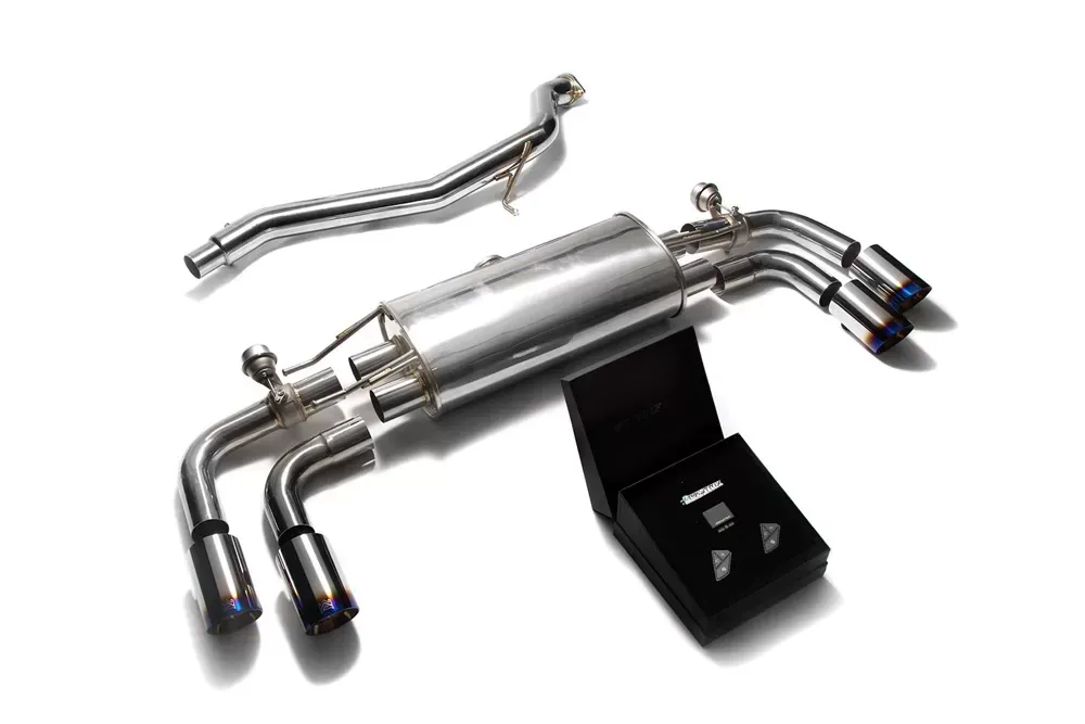 ARMYTRIX Valvetronic Exhaust System Audi TT | TTS Quattro MK2 8J 2007-2014 - AU8JS-QS11B