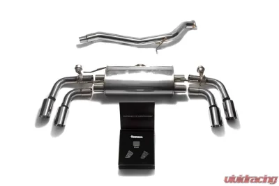 ARMYTRIX Valvetronic Exhaust System Audi TT | TTS Quattro MK2 8J 2007-2014 - AU8JS-QS11C