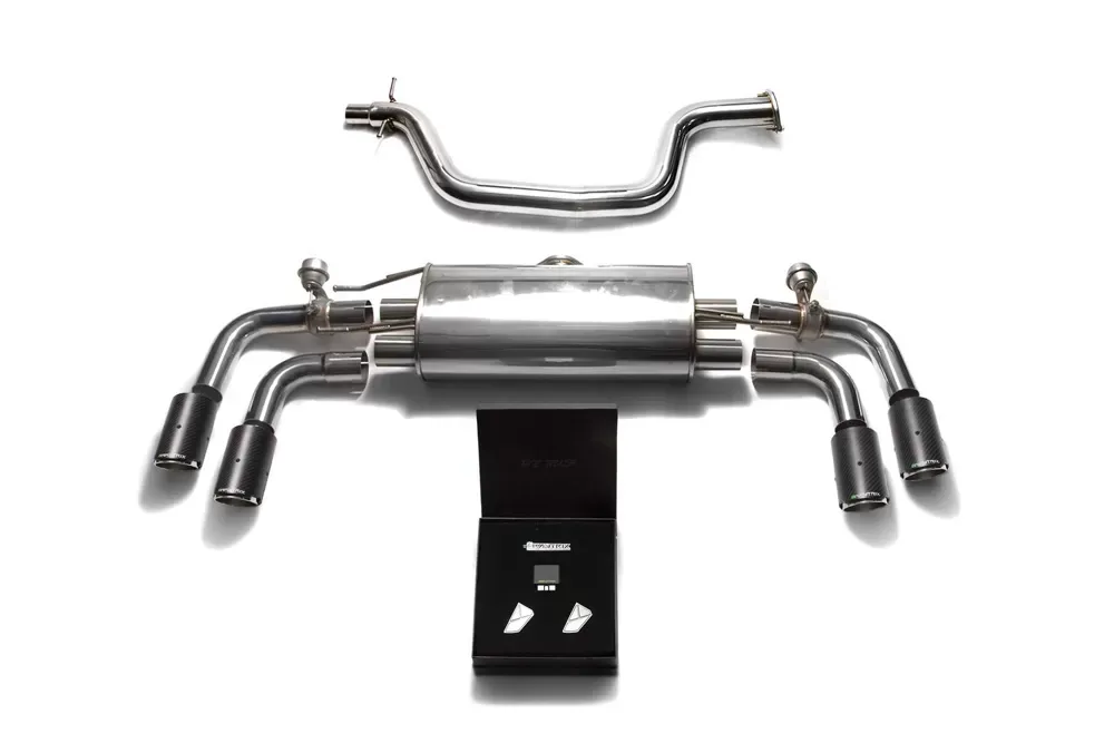 ARMYTRIX Valvetronic Exhaust System Audi TT MK2 8J Coupe 1.8 | 2.0 TFSI 2WD 2006-2014 - AU8JT-QC11