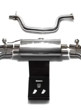 ARMYTRIX Valvetronic Exhaust System Audi TT MK2 8J Coupe 1.8 | 2.0 TFSI 2WD 2006-2014                                     - AU8JT-QC11 - Image 8