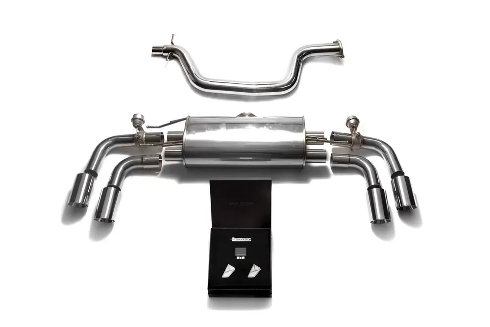 ARMYTRIX Valvetronic Exhaust System Audi TT MK2 8J Coupe 1.8 | 2.0 TFSI 2WD 2006-2014 - AU8JT-QS11C