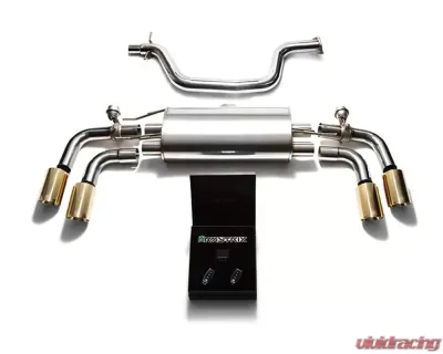 ARMYTRIX Valvetronic Exhaust System Audi TT MK2 8J Coupe 1.8 | 2.0 TFSI 2WD 2006-2014 - AU8JT-QS11G