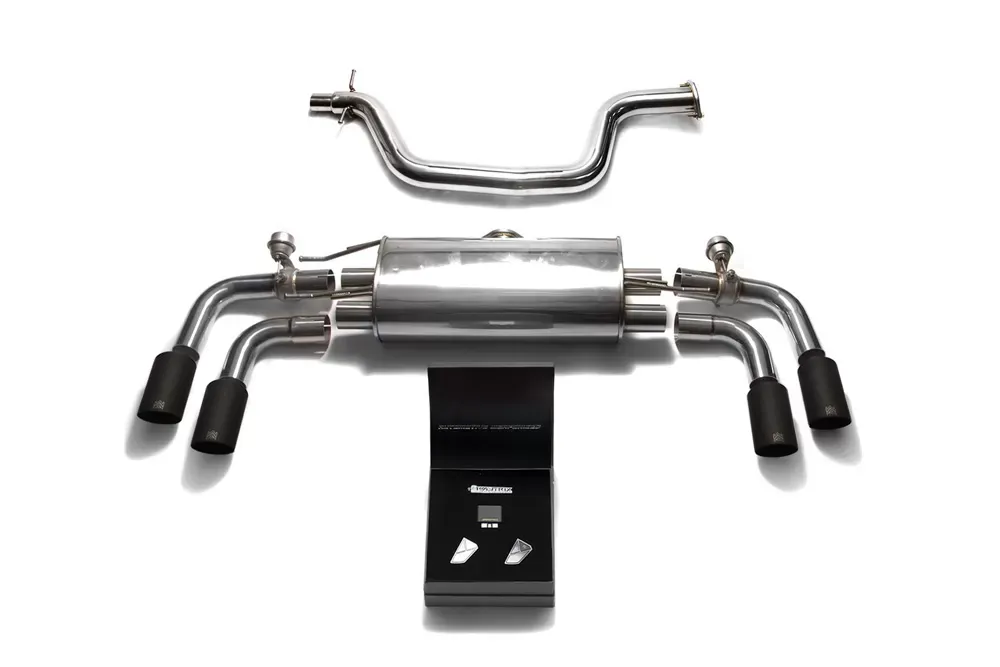 ARMYTRIX Valvetronic Exhaust System Audi TT MK2 8J Coupe 1.8 | 2.0 TFSI 2WD 2006-2014 - AU8JT-QS11M