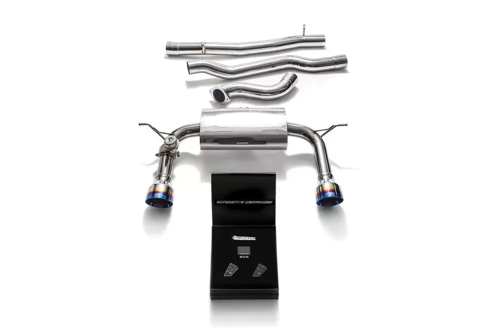 ARMYTRIX Valvetronic Exhaust System Audi TT MK3 8S 2.0 TFSI 2WD Non-OPF 2015+ - AU8S2-DS33B