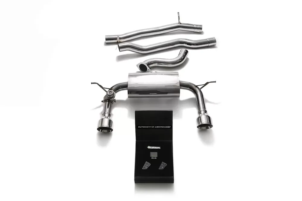 ARMYTRIX Valvetronic Exhaust System Audi TT MK3 8S 2.0 TFSI 2WD Non-OPF 2015+ - AU8S2-DS33C