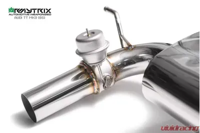 ARMYTRIX Valvetronic Exhaust System Audi TT MK3 8S 2.0 TFSI 2WD Non-OPF 2015+ - AU8S2-DS33C