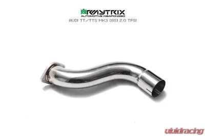ARMYTRIX Valvetronic Exhaust System Audi TTS Quattro MK3 8S 2.0 TFSI Non-OPF 2015+ - AU8SS-QC11