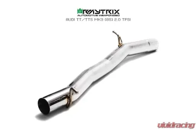 ARMYTRIX Valvetronic Exhaust System Audi TTS Quattro MK3 8S 2.0 TFSI Non-OPF 2015+ - AU8SS-QC11
