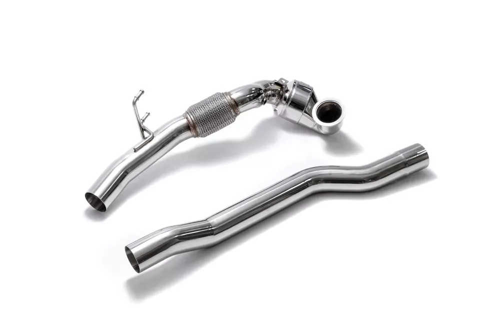 ARMYTRIX Sport Cat-Pipe with 200 CSPI Catalytic Converters | Secondary Downpipe Audi TT MK3 8S 2.0L TFSI 2015-2021 - AU8ST-CD