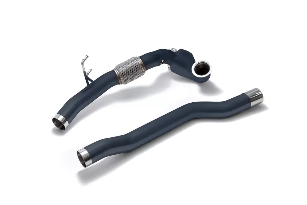 ARMYTRIX Ceramic Coated Sport Cat-Pipe with 200 CSPI Catalytic Converters | Secondary Downpipe Audi TT MK3 8S 2.0L TFSI 2015-2021 - AU8ST-CDC