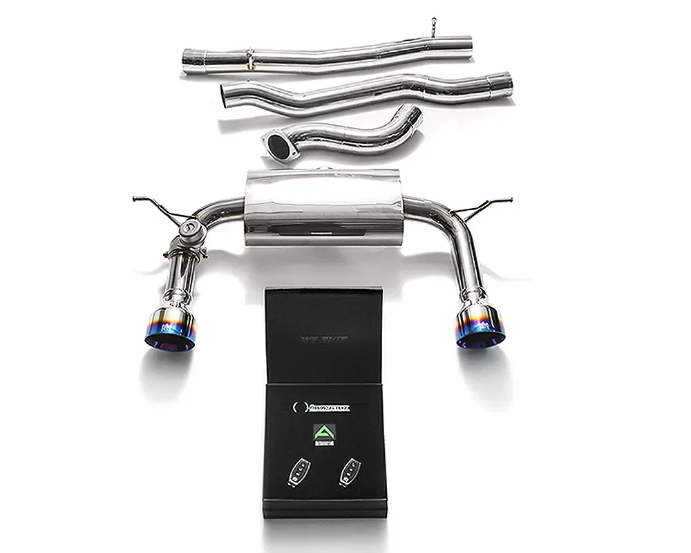 ARMYTRIX Valvetronic Exhaust System Audi TT Quattro MK3 8S 2.0 TFSI Quattro Non-OPF 4WD 2015+ - AU8ST-DS33B