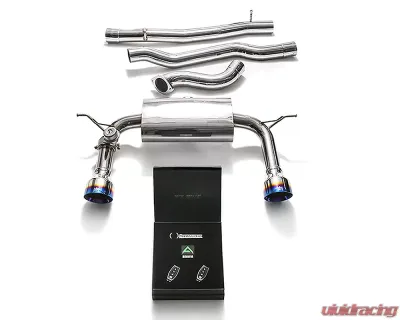 ARMYTRIX Valvetronic Exhaust System Audi TT Quattro MK3 8S 2.0 TFSI Quattro Non-OPF 4WD 2015+ - AU8ST-DS33B