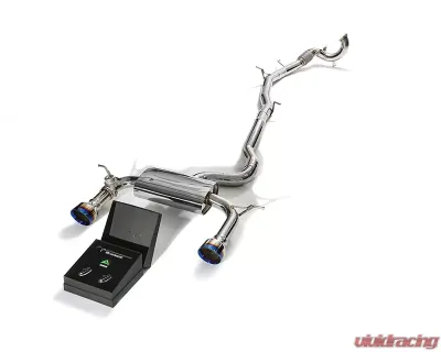 ARMYTRIX Valvetronic Exhaust System Audi TT Quattro MK3 8S 2.0 TFSI Quattro Non-OPF 4WD 2015+ - AU8ST-DS33B