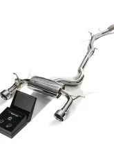 ARMYTRIX Valvetronic Exhaust System Audi TT Quattro MK3 8S 2.0 TFSI Quattro Non-OPF 4WD 2015+                                     - AU8ST-DS33C - Image 3