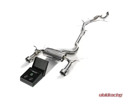 ARMYTRIX Valvetronic Exhaust System Audi TT Quattro MK3 8S 2.0 TFSI Quattro Non-OPF 4WD 2015+ - AU8ST-DS33C