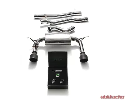 ARMYTRIX Valvetronic Exhaust System Audi TT Quattro MK3 8S 2.0 TFSI Quattro Non-OPF 4WD 2015+ - AU8ST-DS33M