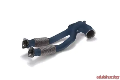ARMYTRIX Ceramic Coated Sport Cat-Pipe w/200 CPSI Catalytic Converters Audi RS3 8V 2017-2020 - AU8VR-BCDC