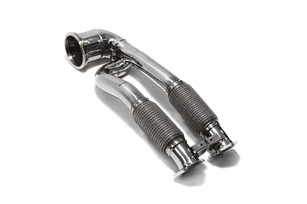 ARMYTRIX Ceramic Coated High-Flow Performance Race Main Downpipe Audi RS3 8V 2.5L Turbo Sportback 2015-2016 - AU8VR-ADDC