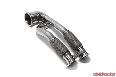 ARMYTRIX Ceramic Coated High-Flow Performance Race Main Downpipe Audi RS3 8V 2.5L Turbo Sportback 2015-2016 - AU8VR-ADDC