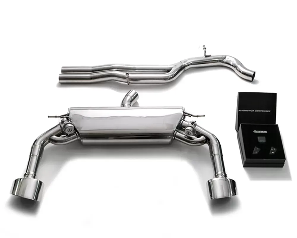 ARMYTRIX Valvetronic Exhaust System Audi RS3 8V 2.5L Turbo Sedan 2017-2020 - AU8VR-DF AU8VR-4S39C