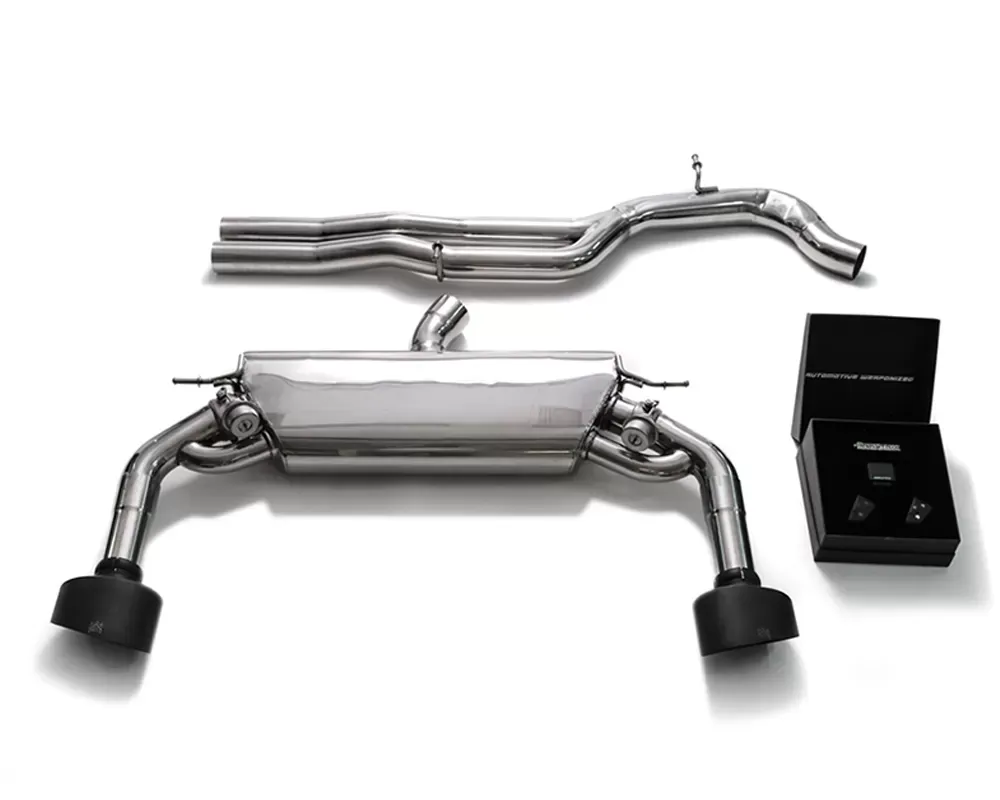 ARMYTRIX Valvetronic Exhaust System Audi RS3 8V 2.5L Turbo Sedan 2017-2020 - AU8VR-DF AU8VR-4S39M