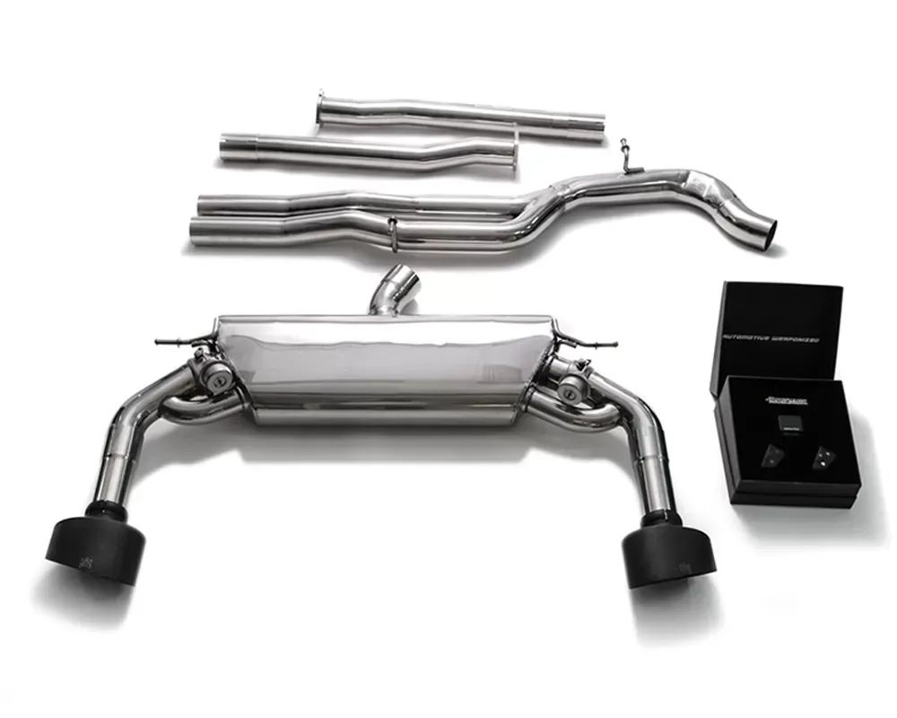 ARMYTRIX Valvetronic Exhaust System Audi RS3 8V 2.5L Turbo Sportback 2015-2020 - AU8VR-DF+AU8VR-DS39M