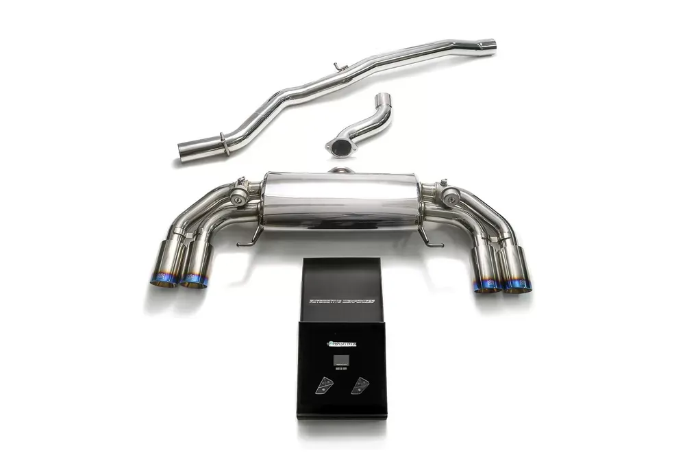 ARMYTRIX Valvetronic Exhaust System Audi S1 8X Hatchback/Sportback 2.0 Turbo 2015-2018 - AU8XS-QS11B