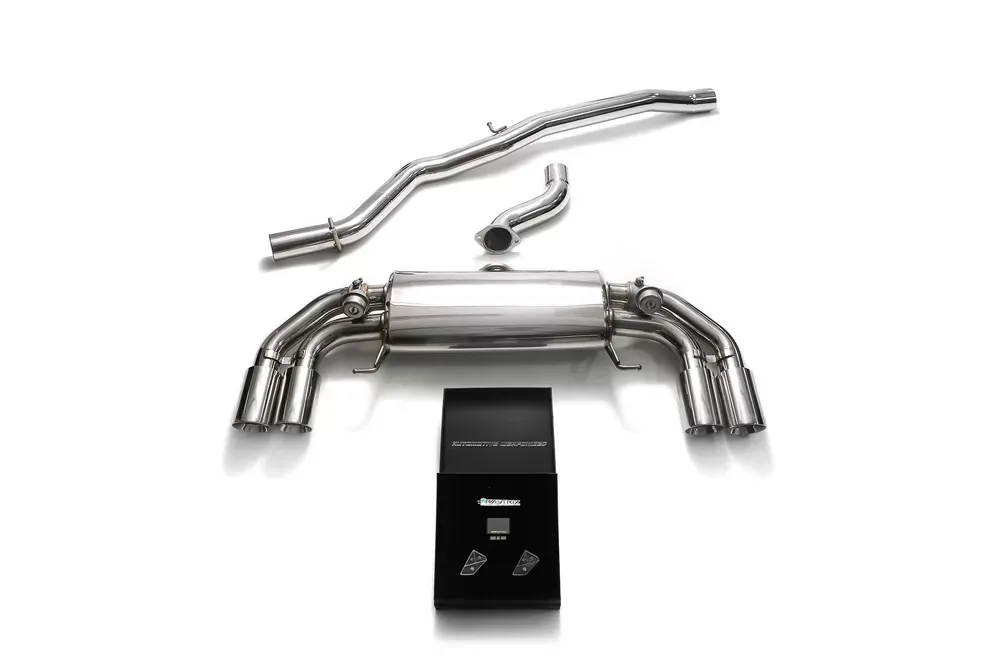 ARMYTRIX Valvetronic Exhaust System Audi S1 8X Hatchback/Sportback 2.0 Turbo 2015-2018 - AU8XS-QS11C