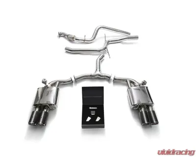ARMYTRIX Valvetronic Exhaust System Audi  A4 | A4 Avant B9 2.0 TFSI 2WD Non-OPF 2016+ - AU942-QC11