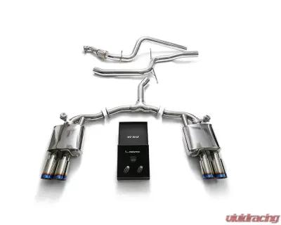ARMYTRIX Valvetronic Exhaust System Audi  A4 | A4 Avant B9 2.0 TFSI 2WD Non-OPF 2016+ - AU942-QS11B