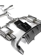 ARMYTRIX Valvetronic Exhaust System Audi  A4 | A4 Avant B9 2.0 TFSI 2WD Non-OPF 2016+                                     - AU942-QS11C - Image 4