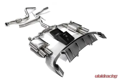 ARMYTRIX Valvetronic Exhaust System Audi  A4 | A4 Avant B9 2.0 TFSI 2WD Non-OPF 2016+ - AU942-QS11C