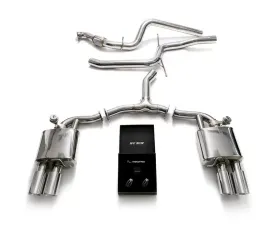 ARMYTRIX Valvetronic Exhaust System A4 Quattro | A4 Avant Quattro B9 2.0 TFSI 4WD Non-OPF 2016+