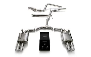 ARMYTRIX Valvetronic Exhaust System A4 Quattro | A4 Avant Quattro B9 2.0 TFSI 4WD Non-OPF 2016+ - AU944-QS11C - Image 3