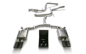 ARMYTRIX Valvetronic Exhaust System A4 Quattro | A4 Avant Quattro B9 2.0 TFSI 4WD Non-OPF 2016+ - AU944-QS11M - Image 2