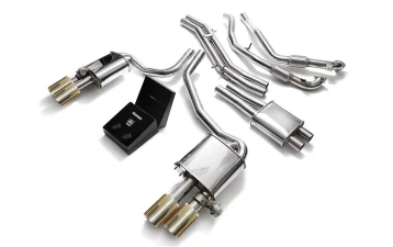 ARMYTRIX Valvetronic Exhaust System Audi S4 | S5  3.0L V6 Turbo B9 Non-OPF 2017-2023 - AU94S-QS11G - Image 3