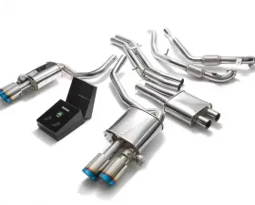 ARMYTRIX Valvetronic Exhaust System Audi S4 | S5  3.0L V6 Turbo B9 Non-OPF 2017-2023