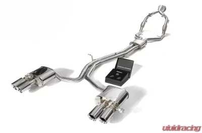 ARMYTRIX Valvetronic Exhaust System Audi S4 | S5  3.0L V6 Turbo B9 Non-OPF 2017-2023 - AU94S-QS14C